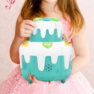 لعبة وفانوس كيكة عيد الميلاد الدوارة✨